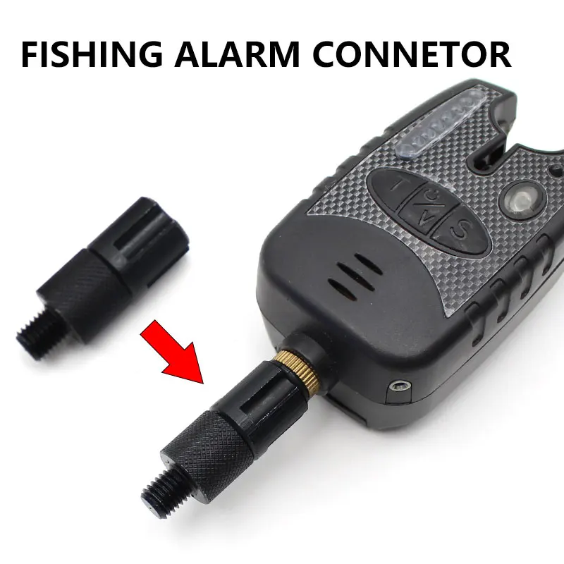 Accesorios de pesca de carpa, adaptador magnético para alarmas de pesca de carpa, cadenas de bobina, Swinger para aparejos de pesca de carpa, aparejos de pesca gruesos, 4 Uds. - imagen 5