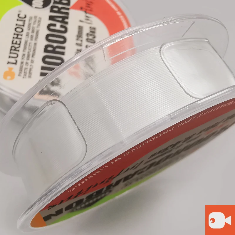 루어홀릭 인피니티 울트라 소프트 100% 플루오로카본 낚싯줄 100m 1.0 # -10 # 초강력 낚싯줄 강한 내마모성 - imagen 4