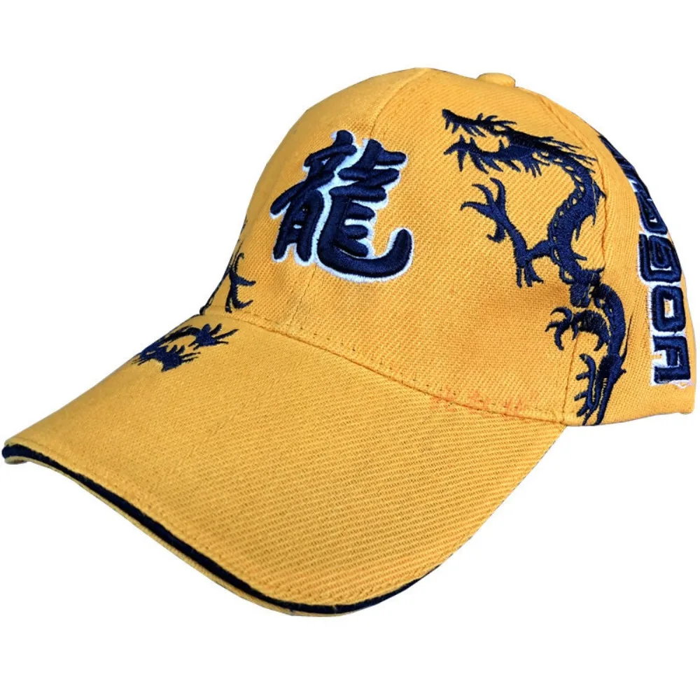 Deportes al aire libre Loong Totem gorra de béisbol fresco bordado sol sombreado sombreros sol sombreado Casual Hip Hop sombrero papá sombreros - imagen 5