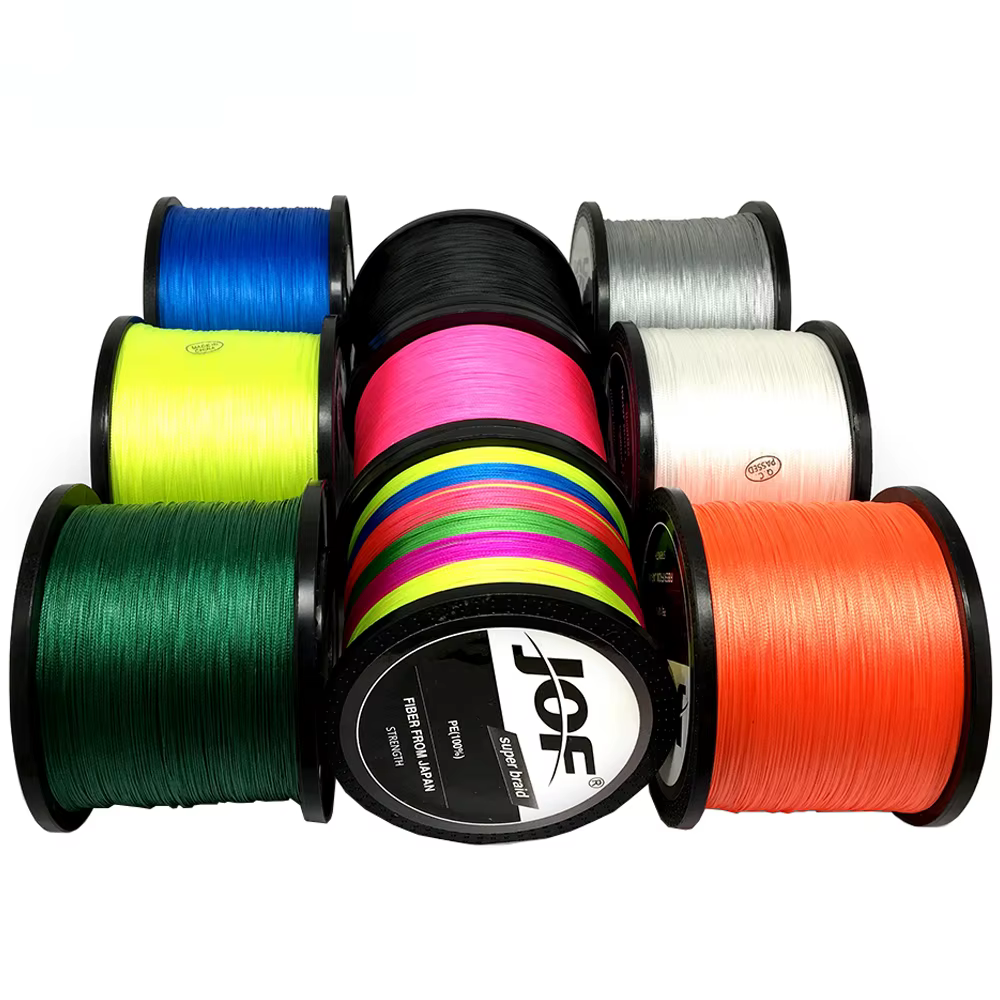 Línea de pesca de río X4 trenzada de PE, 10LB, 12LB, 18LB, 28LB, 35LB, 40LB, 50LB, 60LB, 80LB, multifilamento, 100m, 300m, líneas de pesca de agua salada - imagen 4