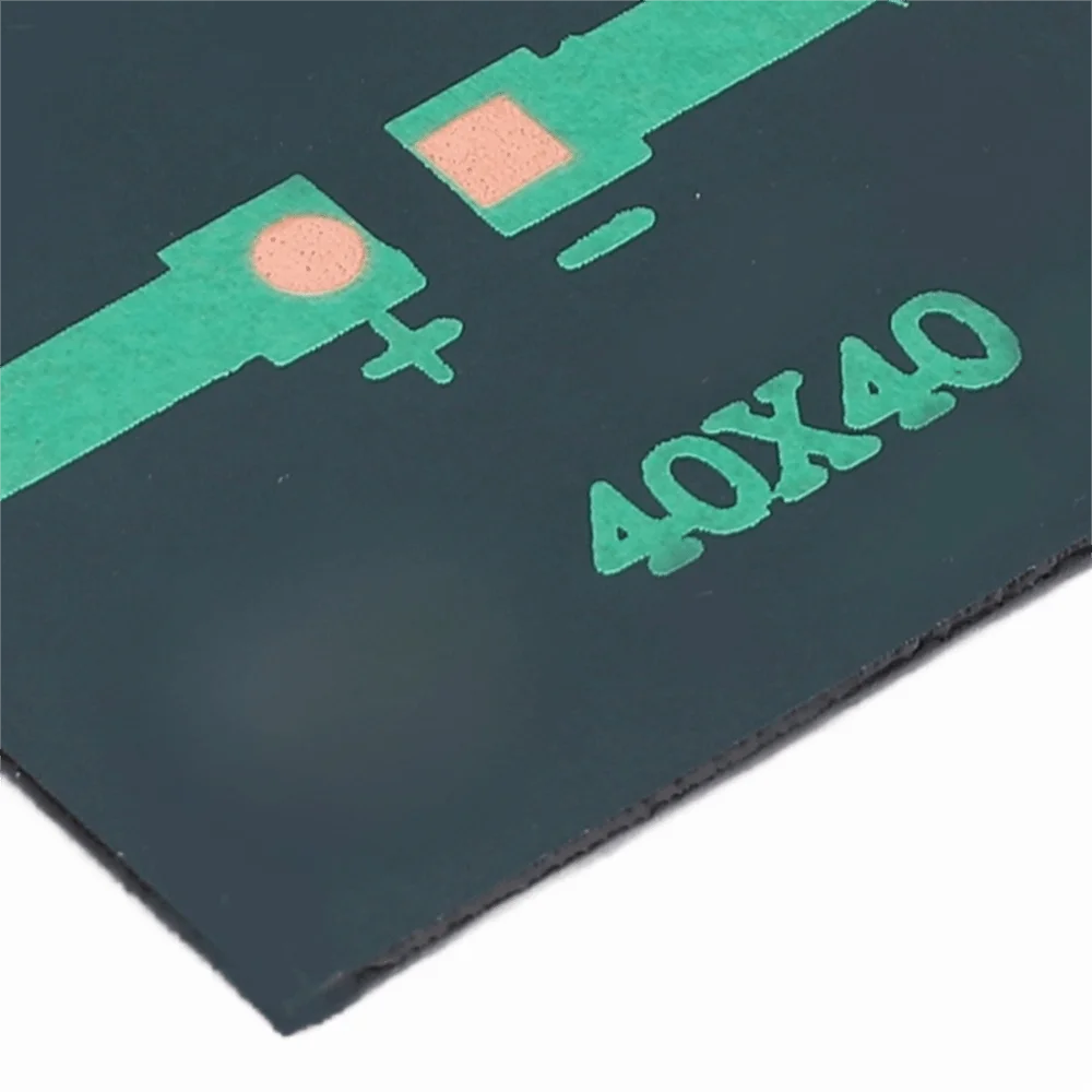 2 Pcs Durable 3V 60mA Micro Solar Panels 40x40mm Mini Solar Cells Photovoltaic Cells Battery Charger Kit - imagen 3
