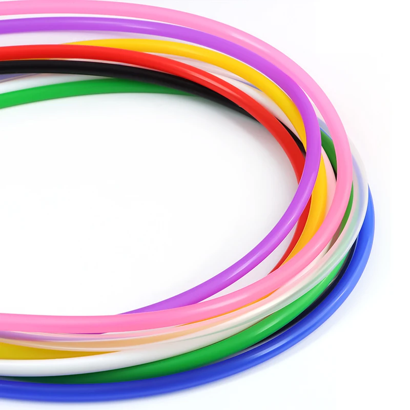 Tubo de silicona Flexible de 1/5/10m, manguera de goma de calidad alimentaria, tubos de riego de aire para acuario, conector de agua, mangueras de bomba de estanque para pecera - imagen 4