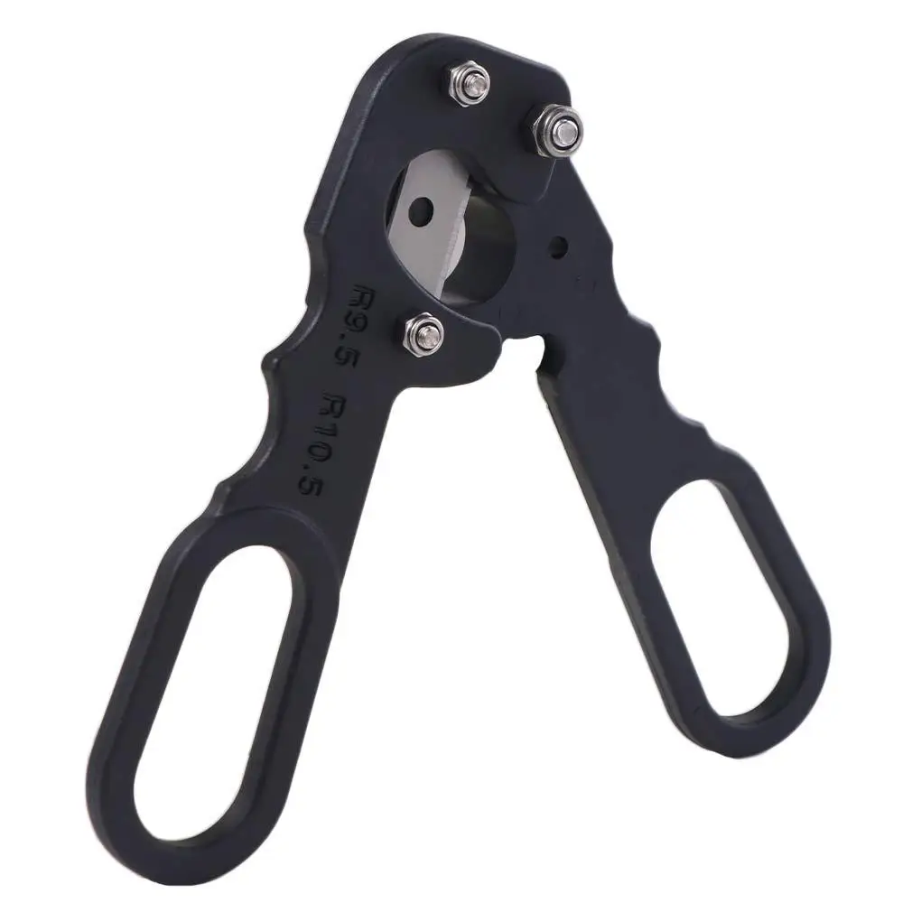 Cortador moldeador de punta de taco, herramienta de reparación de tijera, cabezal de billar de alta resistencia, recortador, cabezal de cuero, puntas de reparación de taco de repuesto - imagen 4