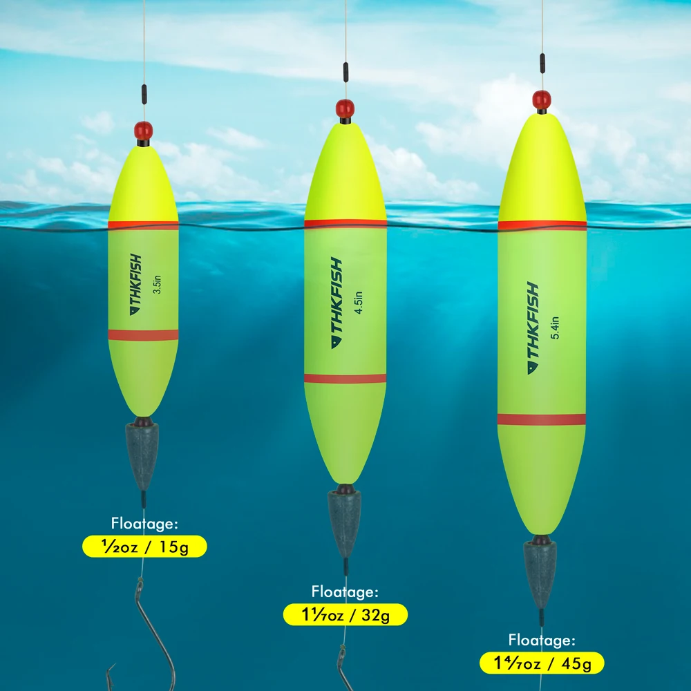 8 Uds 3,5 pulgadas 4,5 pulgadas 5,4 pulgadas flotadores de pesca de espuma boyas de bagre pesca Bobber Peg flotador indicador corchos para aparejos de pesca de gato - imagen 4