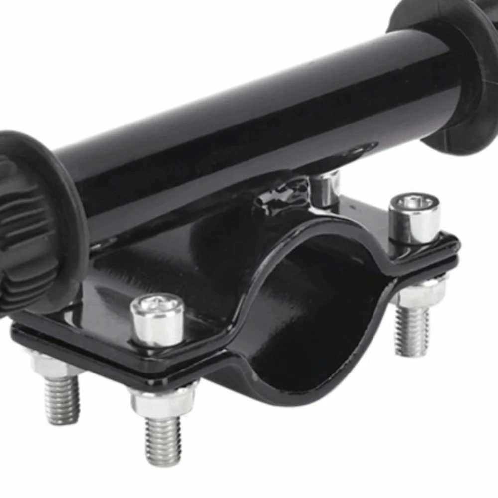 Manillar de seguridad antideslizante, mango ajustable negro/rojo para niños, barra de agarre para patinete de coche eléctrico Xiaomi Mijia M365 - imagen 4