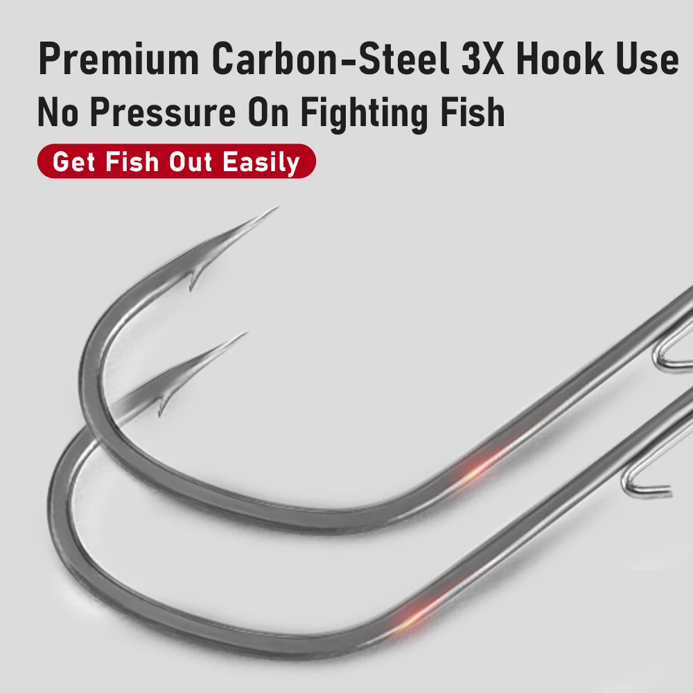 Kingdom-anzuelo con cabeza de plomo para pesca, gancho largo y corto, alambre de 0,7g, 1,0g, 1,2g, 1,7g, 2,5g, 3,5g, anzuelo con cabeza de anzuelo de acero al carbono, accesorios de pesca - imagen 5