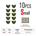 10pcs olive S