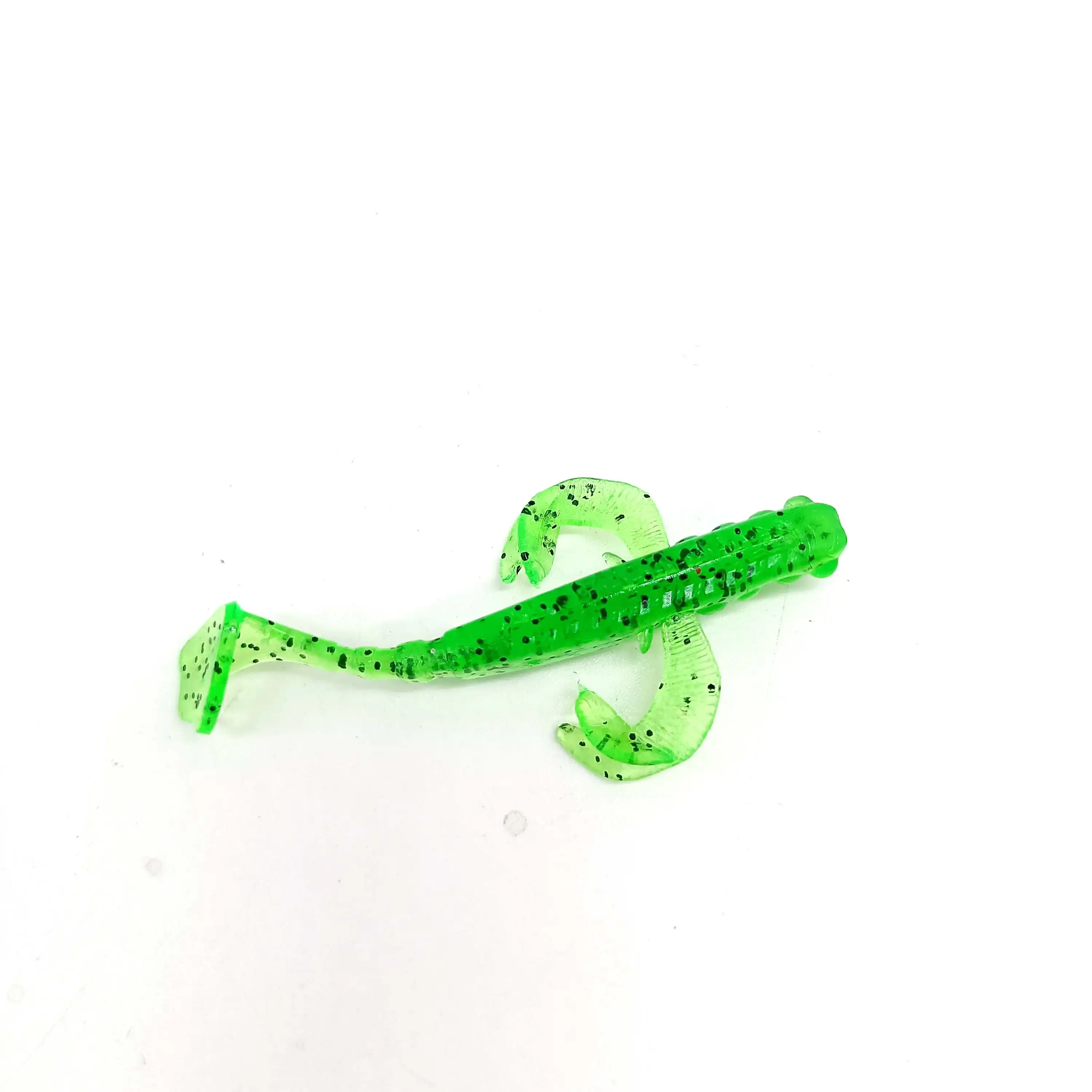 DUODUOYU 10 Uds nuevo TPE Señuelos de Pesca blandos 2,2g/65mm gusano flotante Isca Artificial Swimbait para aparejos de pesca de carpa lubina - imagen 5