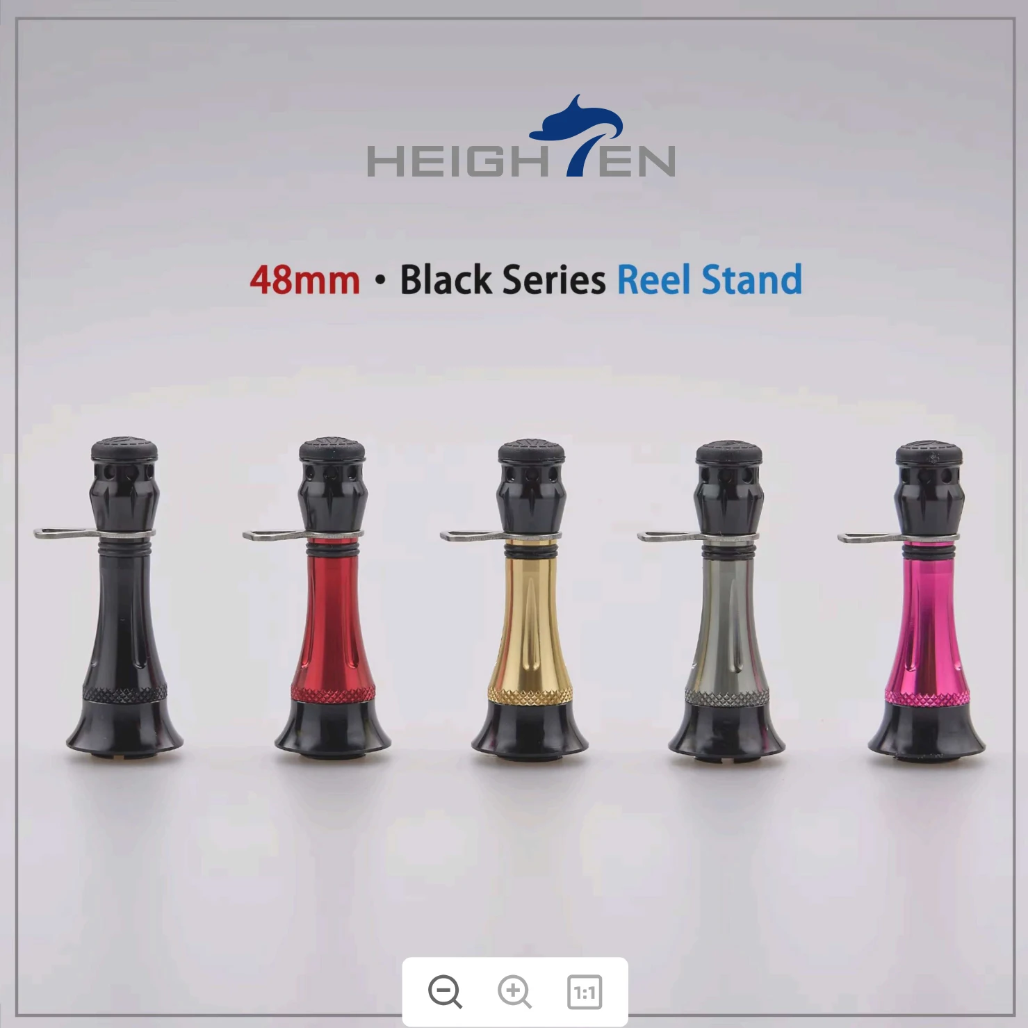 Soporte de carrete de 48mm para Shimano Daiwa 1000-5000, carrete giratorio - imagen 2