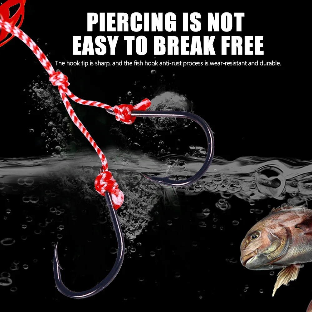 Señuelo con cabeza de pez, bigotes para hombre, anzuelo líder reforzado, corredor de carretera, cebo falso, anzuelos de manivela, pesca, Warbler mandarín, parte inferior antiarañazos - imagen 3