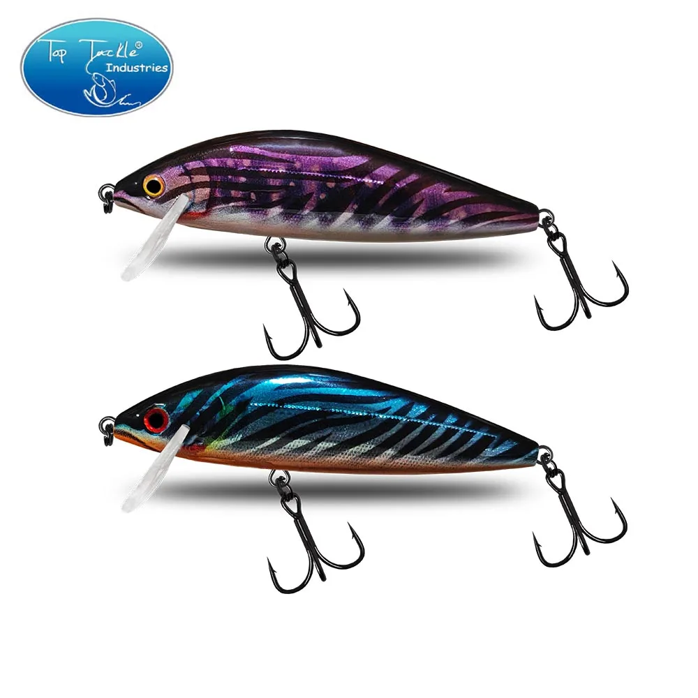 Señuelo de pesca de pececillo que se hunde, 28 colores, 7cm, 10g, señuelo Artificial para trucha, corriente, lago, Jerkbait, pesca en roca, cebos duros - imagen 5