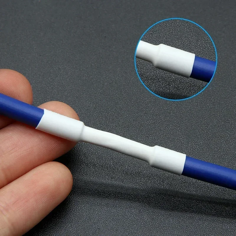 Tubo termorretráctil blanco 2:1 - Funda protectora para cables de pesca - imagen 4