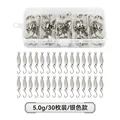 silver 5g-30pcs