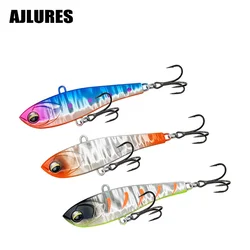 Señuelos de pesca hundidos VIB, 9g, 16g, 33g, cebo de plástico con vibración, Swimbait Wobblers, cebo duro Artificial de fundición larga, perca para Lucio