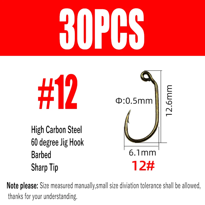 30PCS SIZE 12
