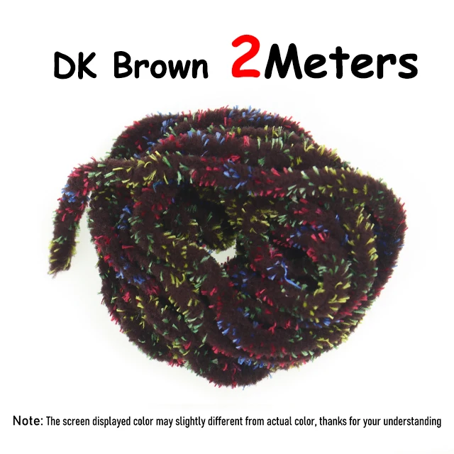 2 Meters Dk Brown