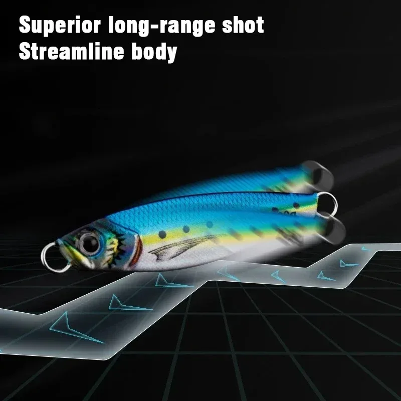 Jig Head para Caballa Resistente al Agua Salada - imagen 3