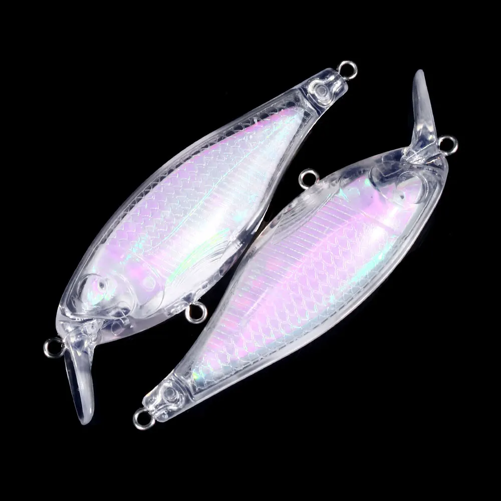 Señuelos Minnow sin pintar 9 cm – Crankbait para lubina y lucio - imagen 5