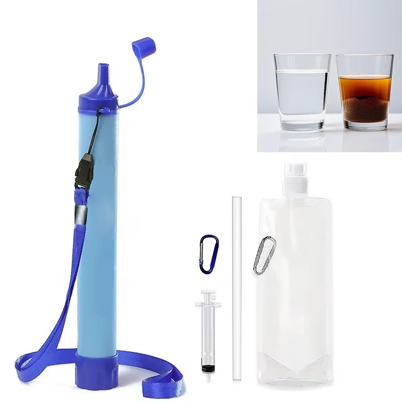 Purificador de agua portátil pesca y camping – Filtro para arroyos - imagen 4