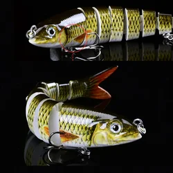 Swimbaits multiarticulados de hundimiento lento para lubina y trucha