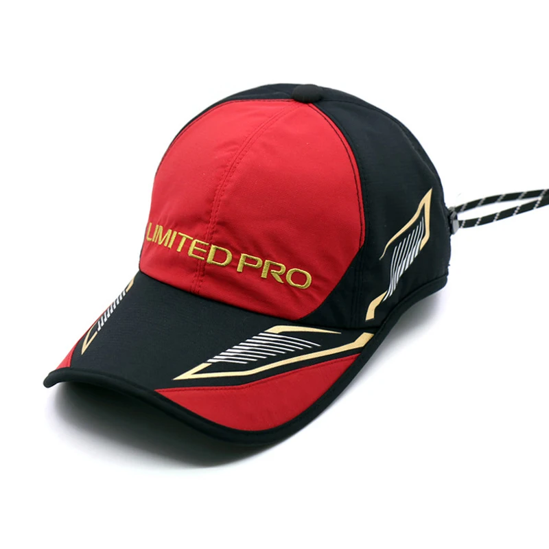 Gorras de pesca con protección solar transpirable para hombres y adultos, sombreros de pesca ajustables, sombrilla de verano, gorra de béisbol impermeable para pescadores - imagen 5