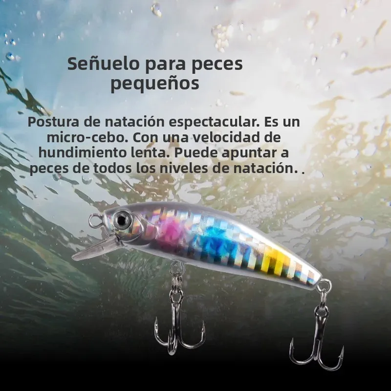 Señuelos Minnow Flotantes – Plástico Duro para Lanzamiento Largo - imagen 5