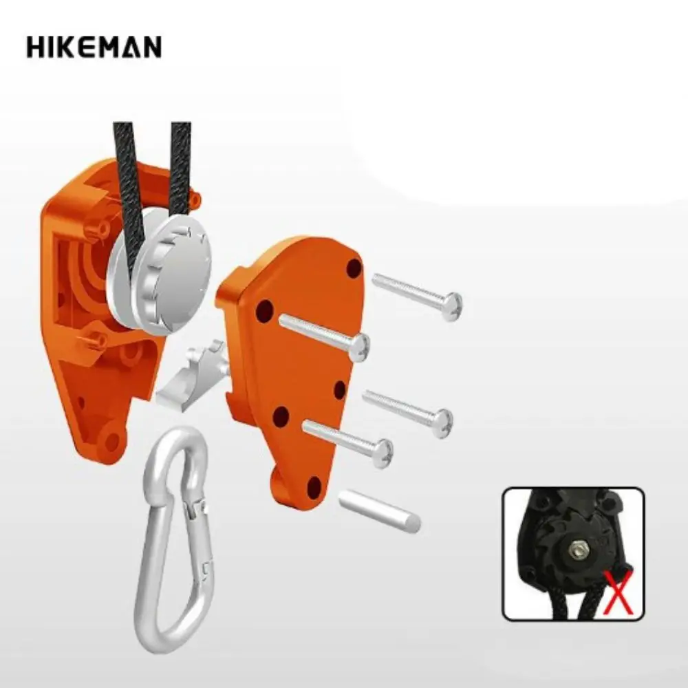 Nuevos trinquetes de polea multicolores a prueba de viento, colgador de Clip de cuerda resistente para exteriores de 4mm x 4 metros con bolsa de almacenamiento, correa de amarre - imagen 2