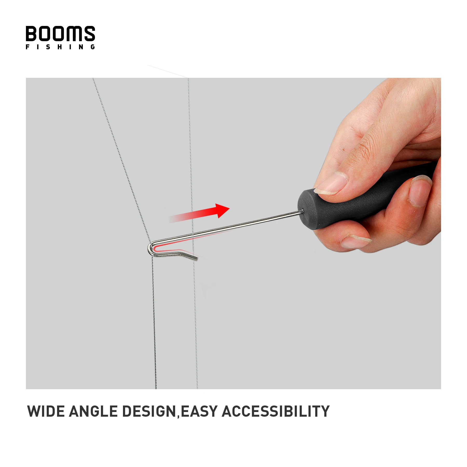 un par de tijeras con una línea roja apuntando a las tijeras