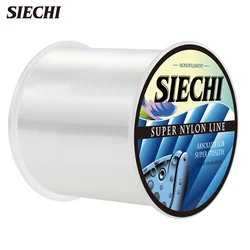 SIECHI Línea de pesca monofilamento fluorocarbono baja memoria