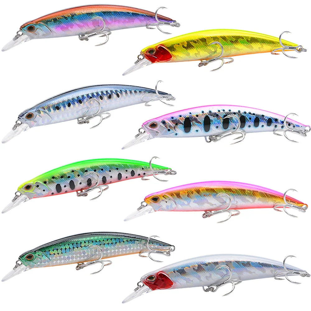 Señuelo Sinking NUNATAK Ojos 3D – Señuelo Duro Largo Alcance para Lubina - imagen 4