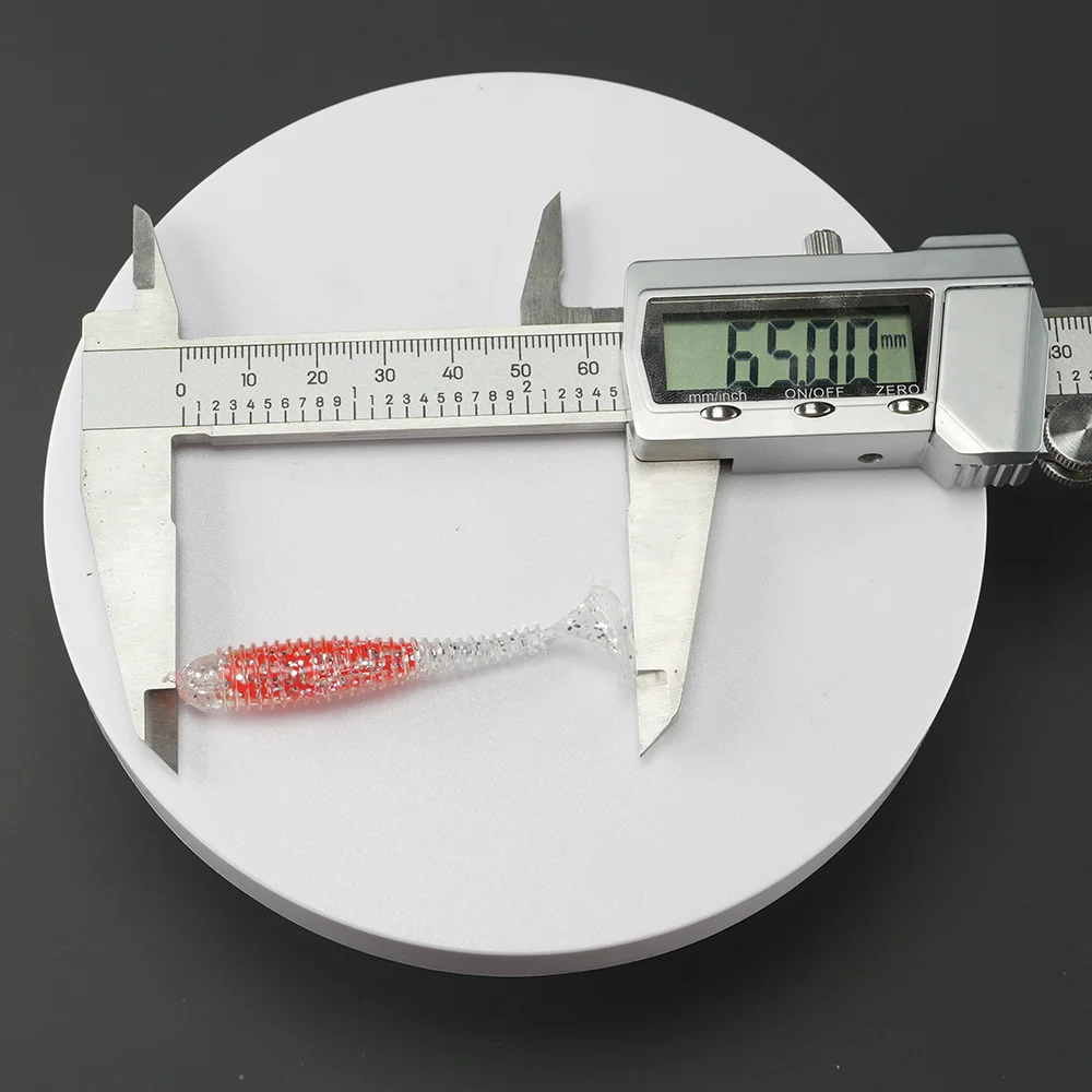 10/12 Uds. Señuelos blandos cebo de silicona 6,5 cm productos para pesca en el mar PVA Swimbait Wobblers aparejos artificiales - imagen 3