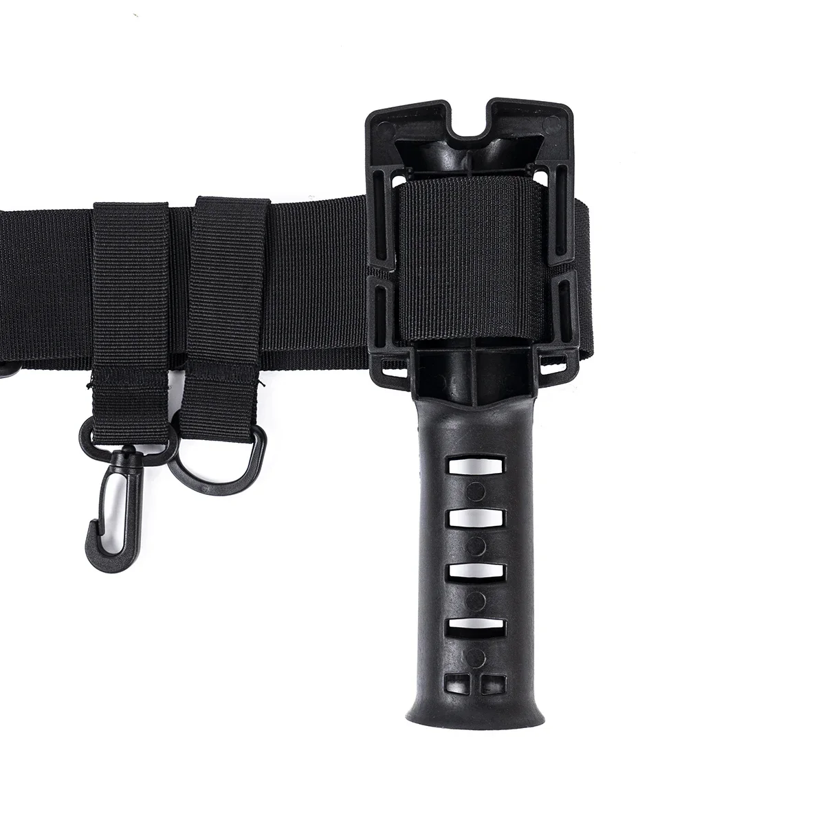 Cinturón de soporte de vientre para caña de pescar, soporte de poste de pie, cinturón de cintura ajustable para pesca