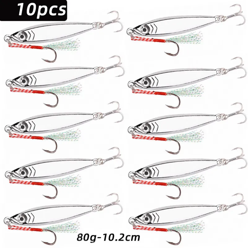 10pcs-80g-With hook
