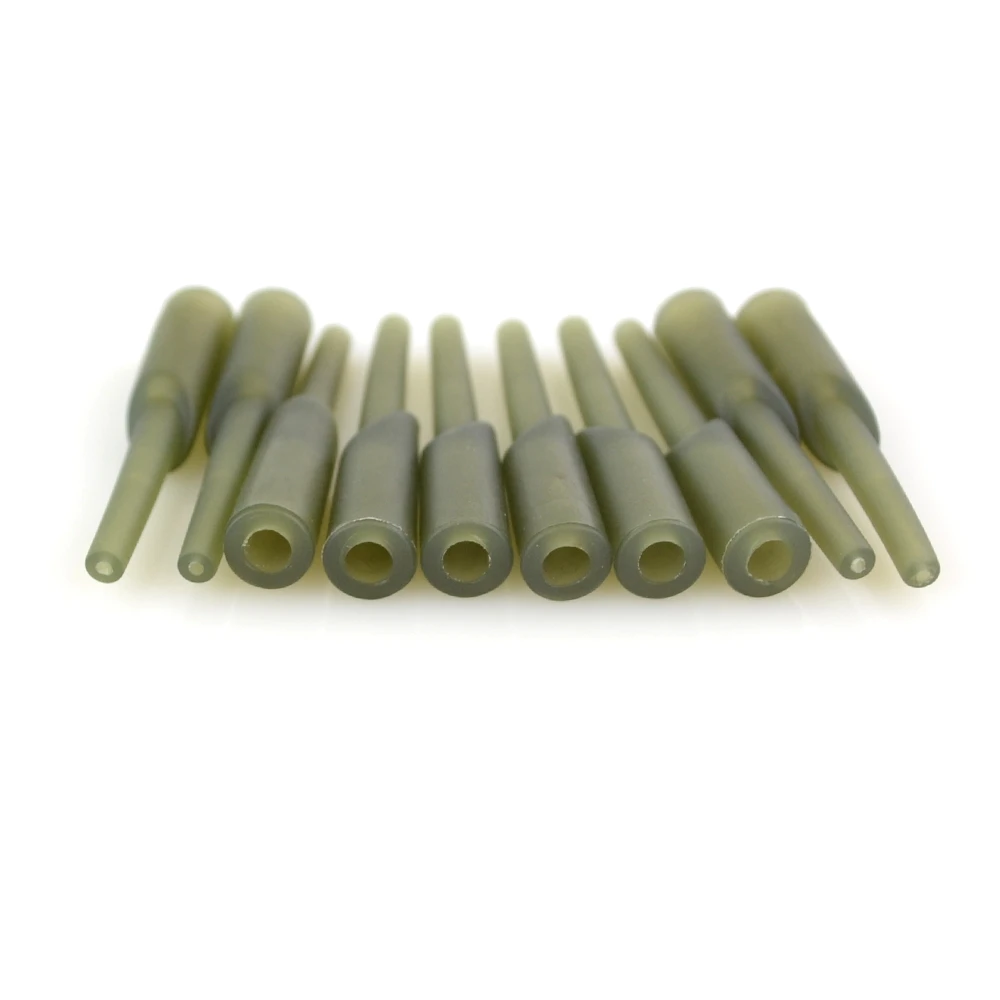 Mangas de goma para pesca de carpa, accesorios de aparejos terminales de pesca antienredos, AH220, 10 Uds. - imagen 5