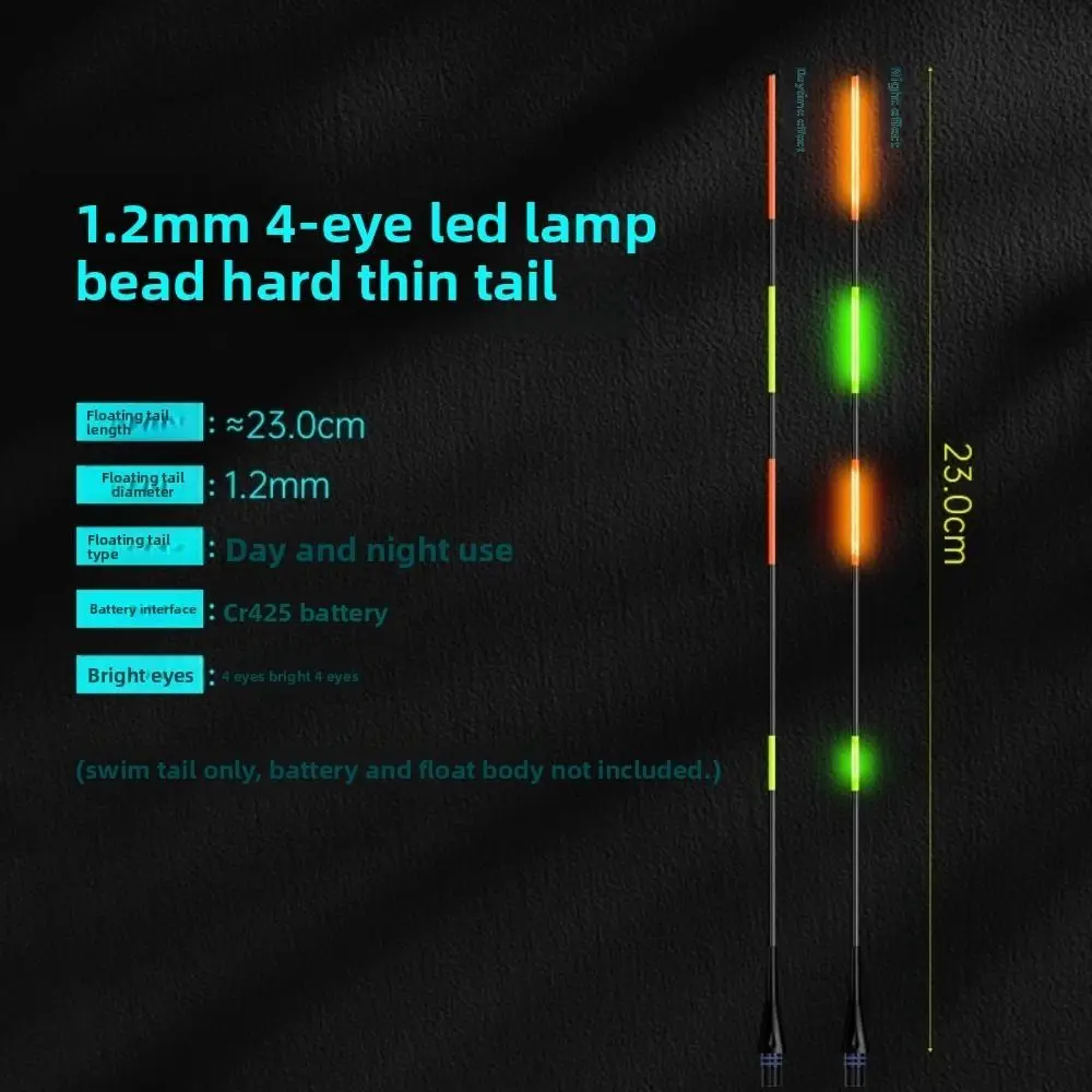 Flotador inteligente de pesca LED superbrillante, flotadores electrónicos de inducción ultraensibles, boya luminosa para pesca nocturna - imagen 3