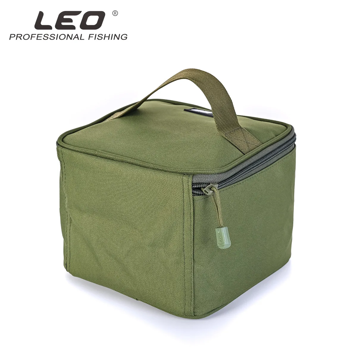 LEO-bolsa de almacenamiento multifuncional para carrete de pesca, estuche de transporte para equipo de señuelo, impermeable, tela Oxford - imagen 4