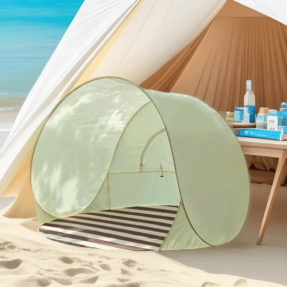 Carpa impermeable automática con protección UV para pesca y camping - imagen 3
