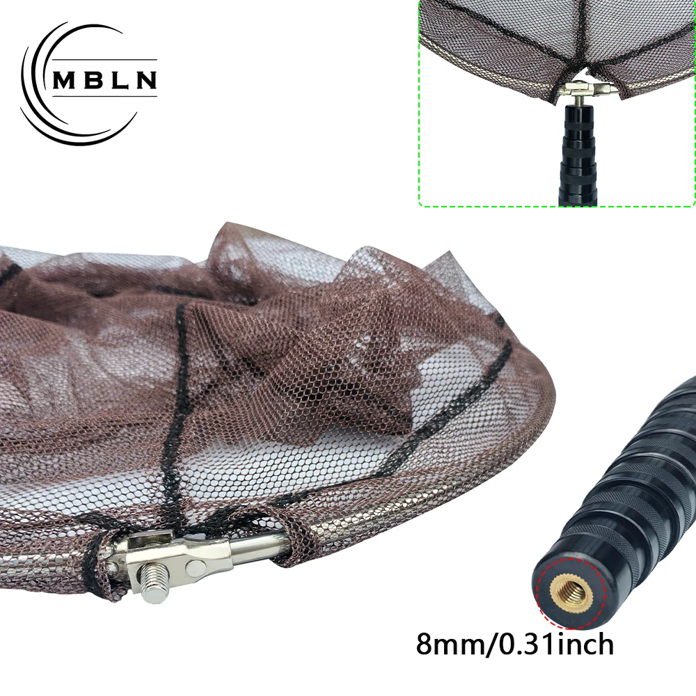 Red de Aterrizaje Fibra Carbono Extensa – Cabeza Grande Pesca - imagen 3