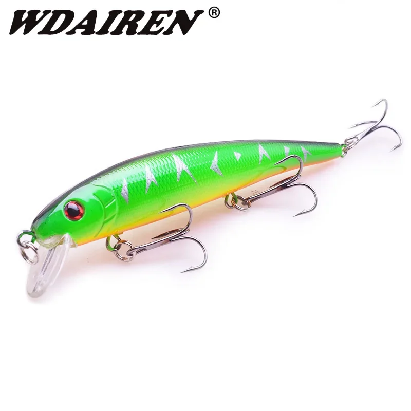 Señuelos de Pesca Minnow, Wobblers que se hunden, 13cm, 19,5g, cebos artificiales de plástico duro, Crankbait, carpa, lubina, aparejos de Pesca, 1 ud. - imagen 2