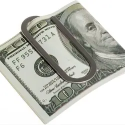 2025 nuevas pinzas para dinero creativas, carpeta de billetes minimalista ultrafina, billetera de bolsillo frontal de acero inoxidable, uso en festivales