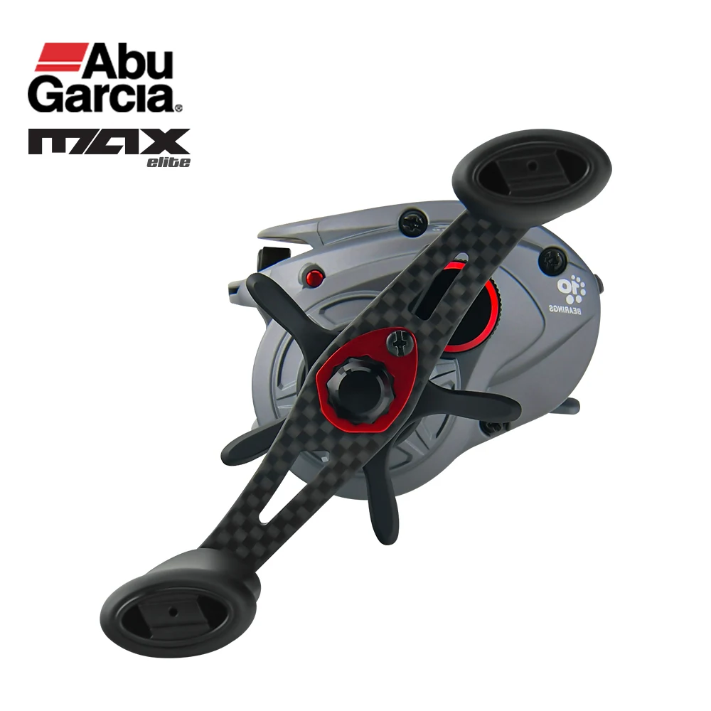 ABU García Original Max Elite carrete de pesca Baitcasting 9/1BB relación de engranaje 7,1: 1 peso neto 152g arrastre máximo 5kg sistema de rotura magnética - imagen 2