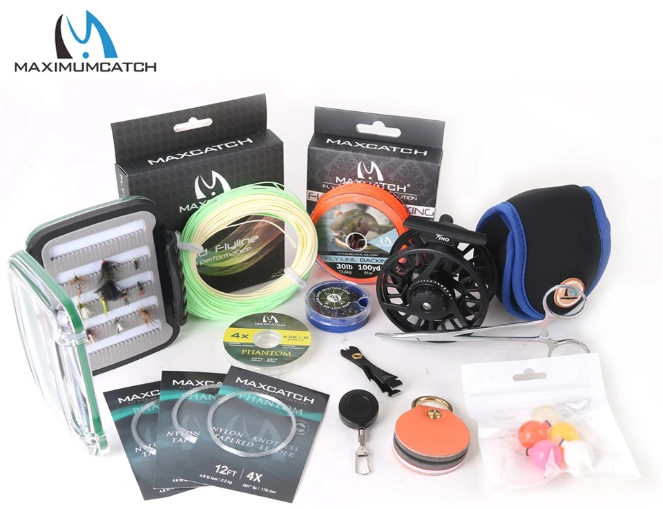 Kit de pesca con mosca Maximatch Una colección integral para pescadores