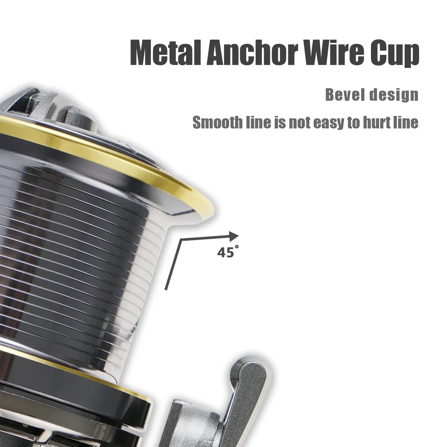 Huidiao-carrete de pesca giratorio con rodamiento de acero inoxidable, 8000 9000 10000 12000 14000 25KG, potente carrete de arrastre de agua dulce y salada - imagen 2