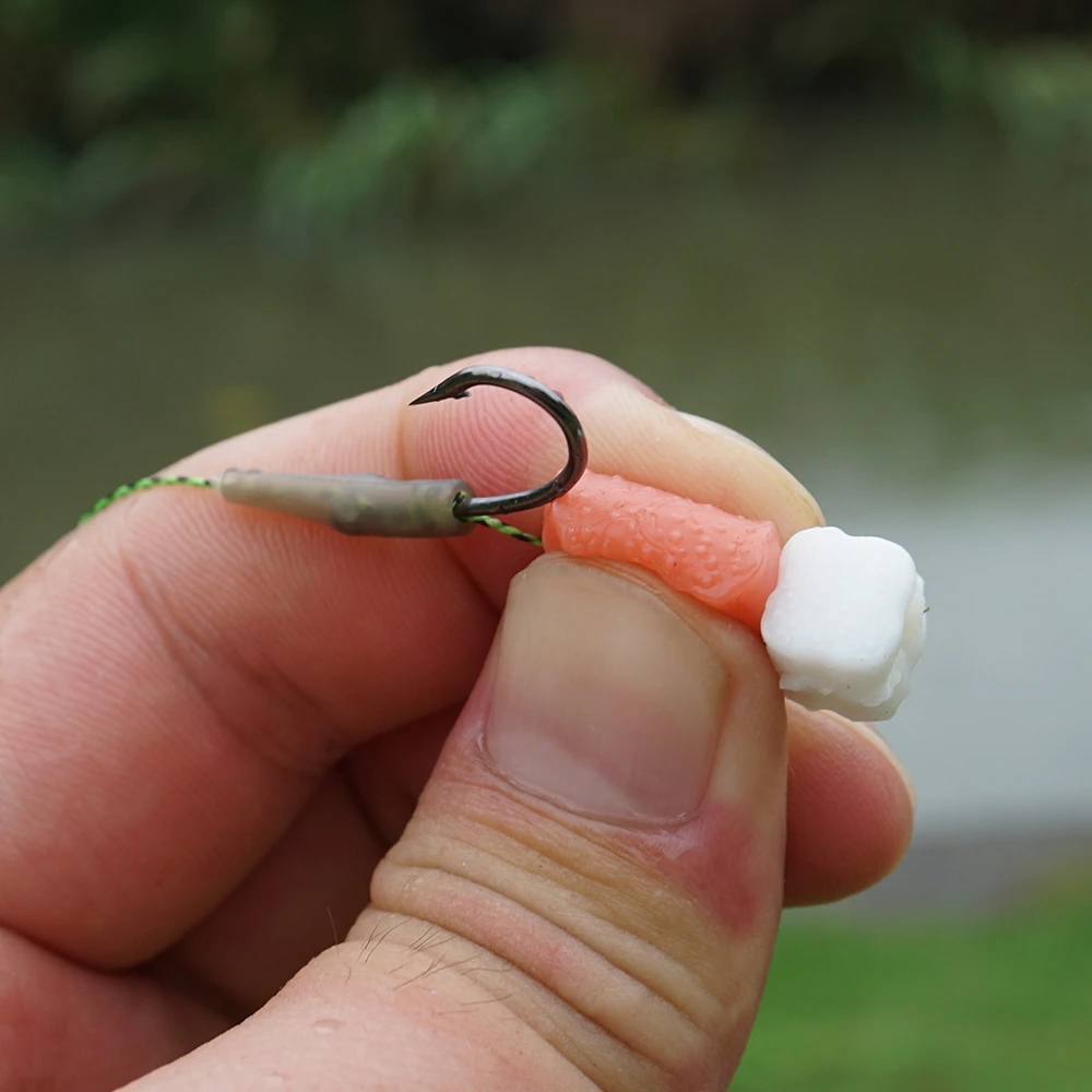 Hirisi 30 x pesca de carpa cebo suave de silicona flotantes Señuelos de pesca de agua cebos de goma artificiales MA104 accesorios de pesca - imagen 5