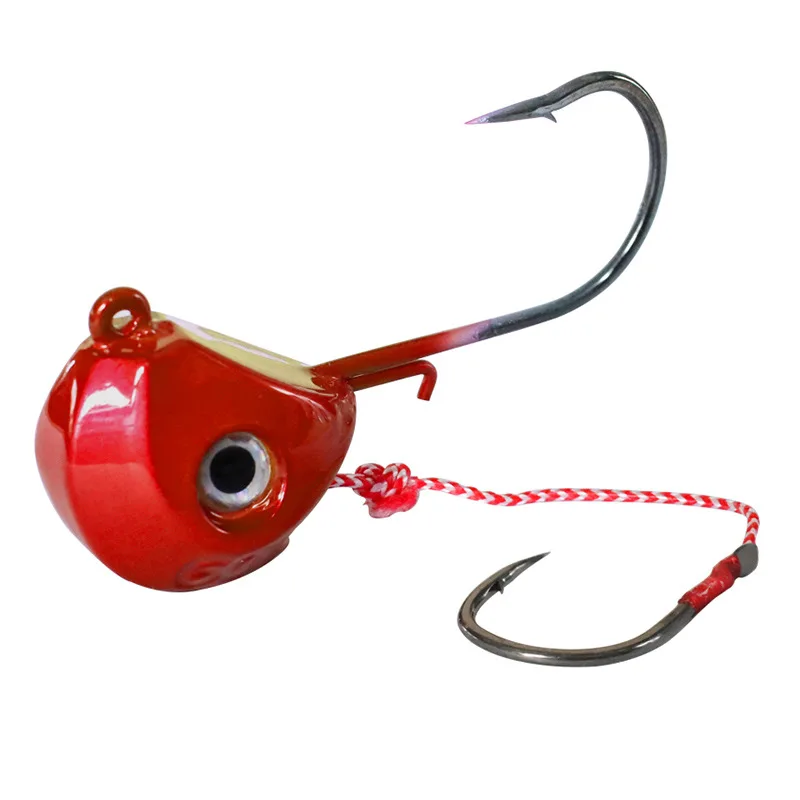 Señuelo de pesca Tenya Jig Kabura, 40g/60g/80g/100g/120g/140g, Jighead de plomo, aparejos de pesca en el mar - imagen 5