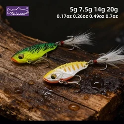 Chinook Spinnerbait Vibe – Anzuelo triple hundidor para mar
