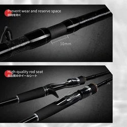 Hunthouse caña de pesca fibra de carbono para carpa Fuji Guide