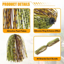 Faldas Silicona Spinnerbait – Accesorios Pesca Trucha y Lubina