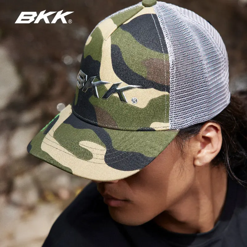 Gorra BKK para Pesca con Malla Transpirable y Protección UV