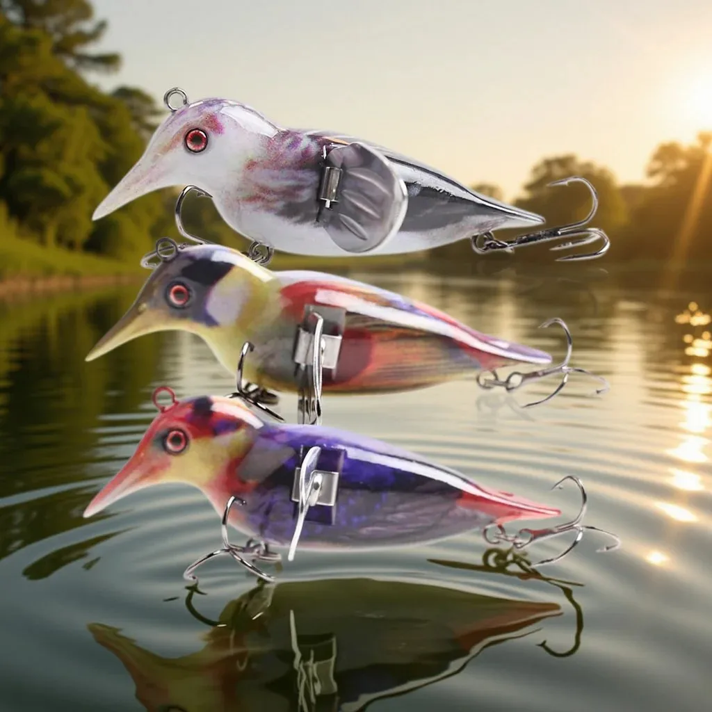 Hanlin Popper Flotante – Cuerpo duro para lucio y lubina - imagen 3